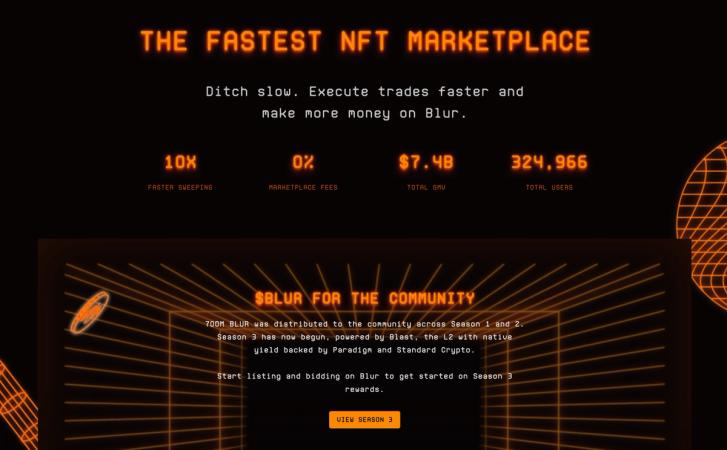 Once-largest Ethereum NFT marketplace Blur is shutting down after volumes collapse 99%