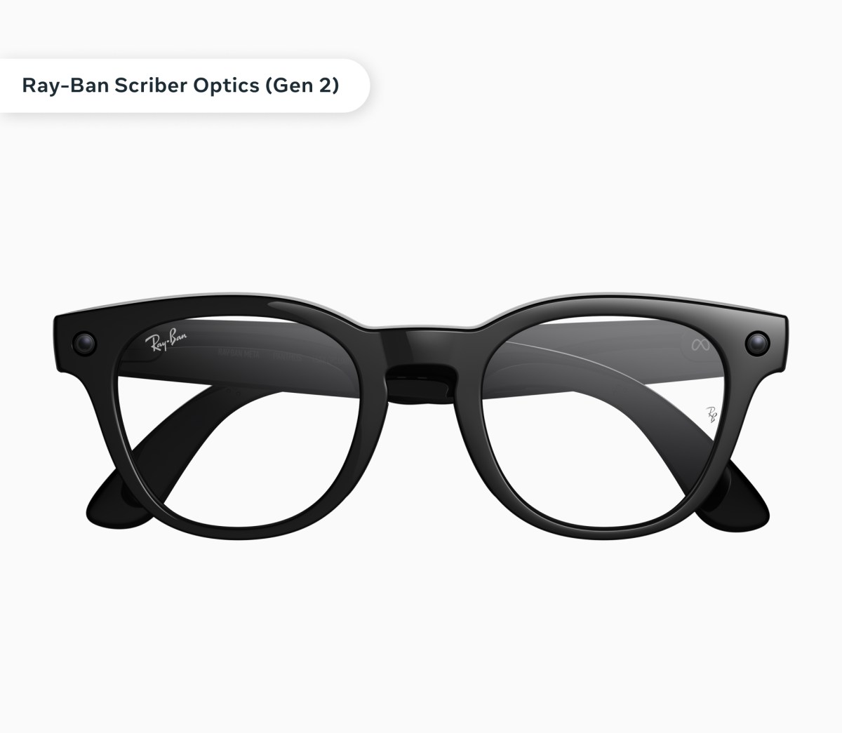 Meta lanceert twee nieuwe Ray-Ban-brillen ontworpen voor brildragers