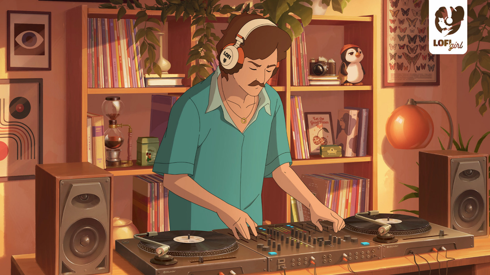 Lofi Girl keert terug met een nieuw housemuziekstation en vinylcompilatie