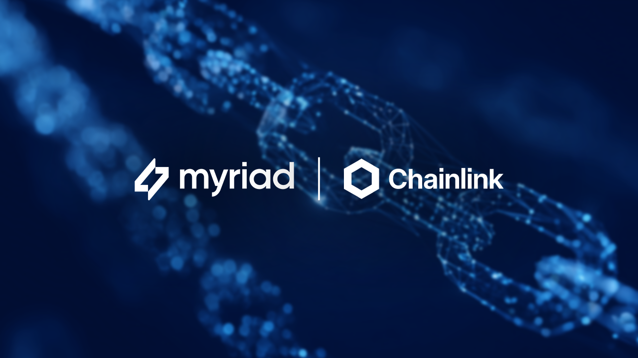 Myriad adopteert Chainlink als officieel Oracle-platform om nieuwe crypto-voorspellingsmarkten te stimuleren