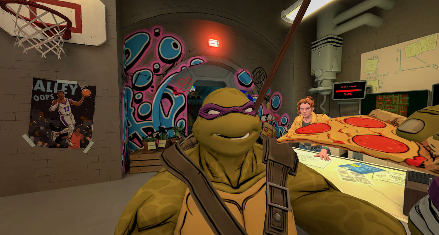 VR-game Teenage Mutant Ninja Turtles: Empire City wordt op 30 april gelanceerd