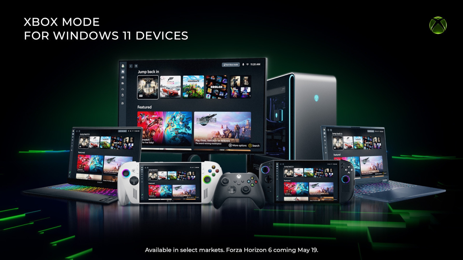 De Xbox-modus van Microsoft vindt zijn weg naar Windows 11-pc's