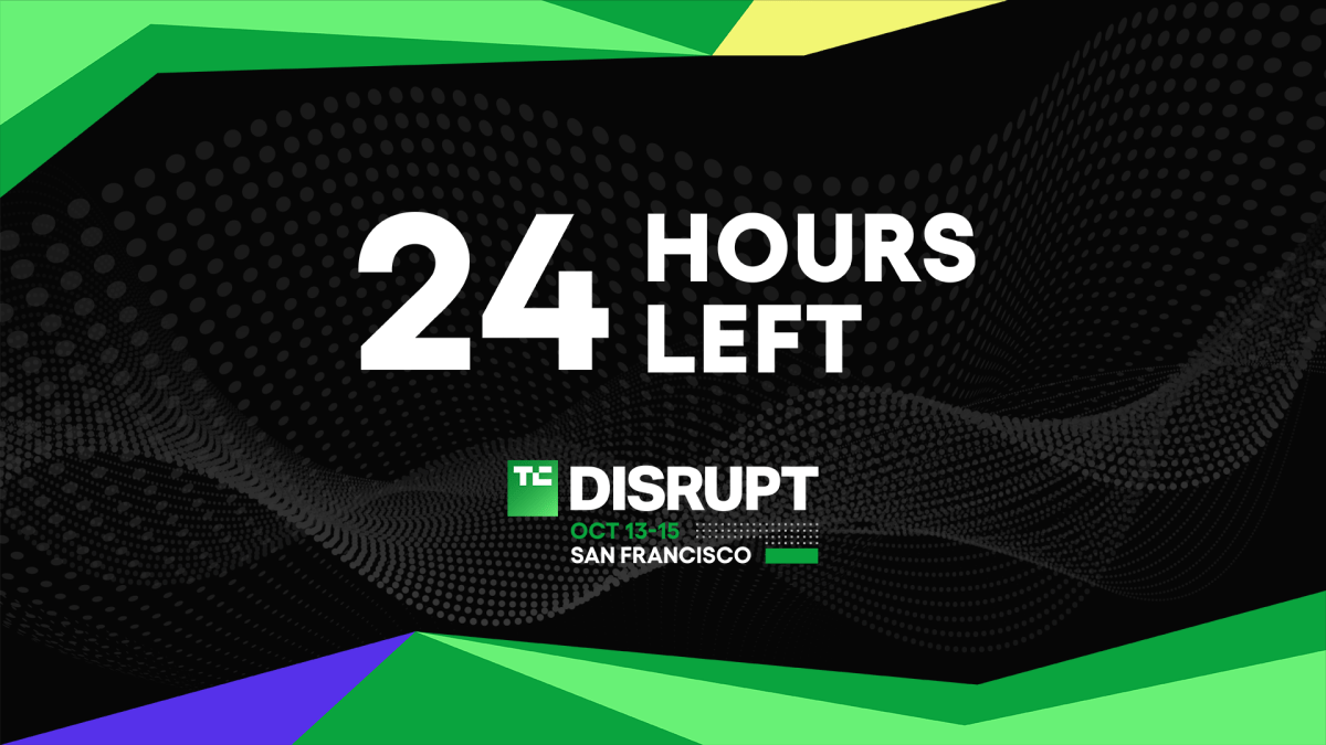Laatste 24 uur om tot $ 410 te besparen op uw TechCrunch Disrupt 2026-ticket
