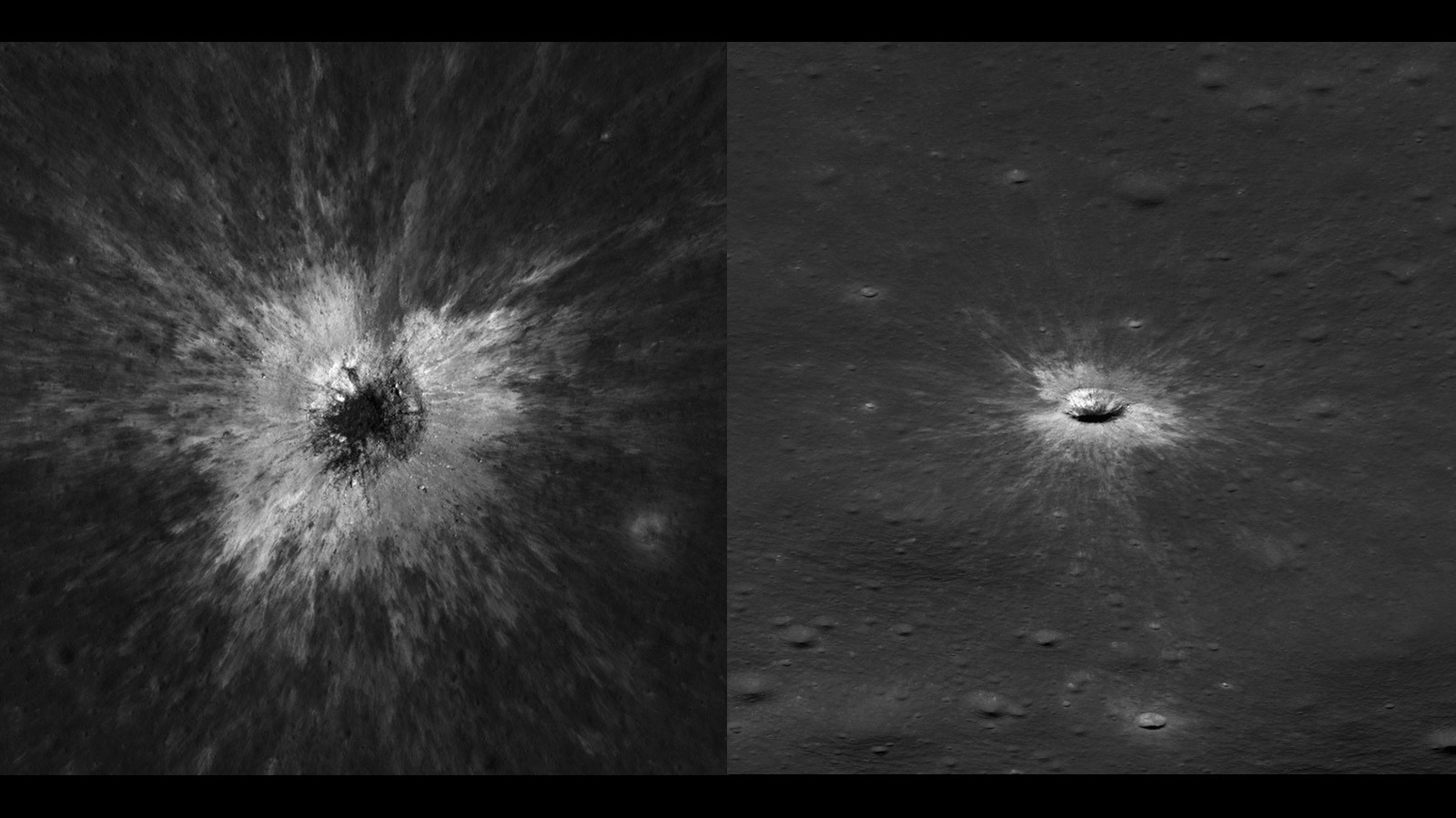 NASA's maan-orbiter heeft een inslagkrater ontdekt die slechts één keer per eeuw voorkomt