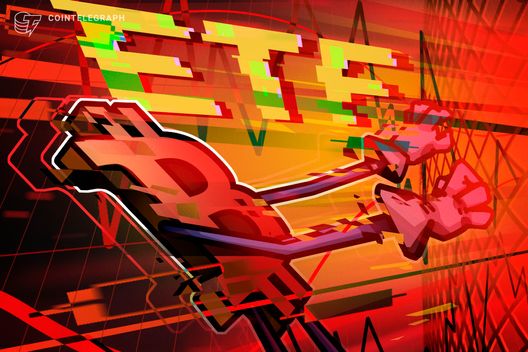 Spot Bitcoin ETF's zien een recorduitstroom van 10 dagen, analist noemt het 'tegengestelde indicator'