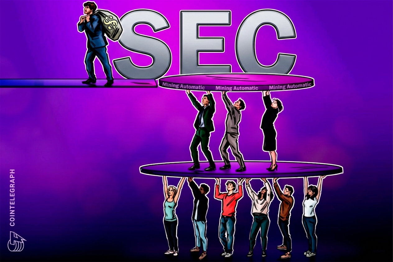 SEC klaagt Mining Automatic en oprichter aan wegens vermeend $22 miljoen crypto mining-plan