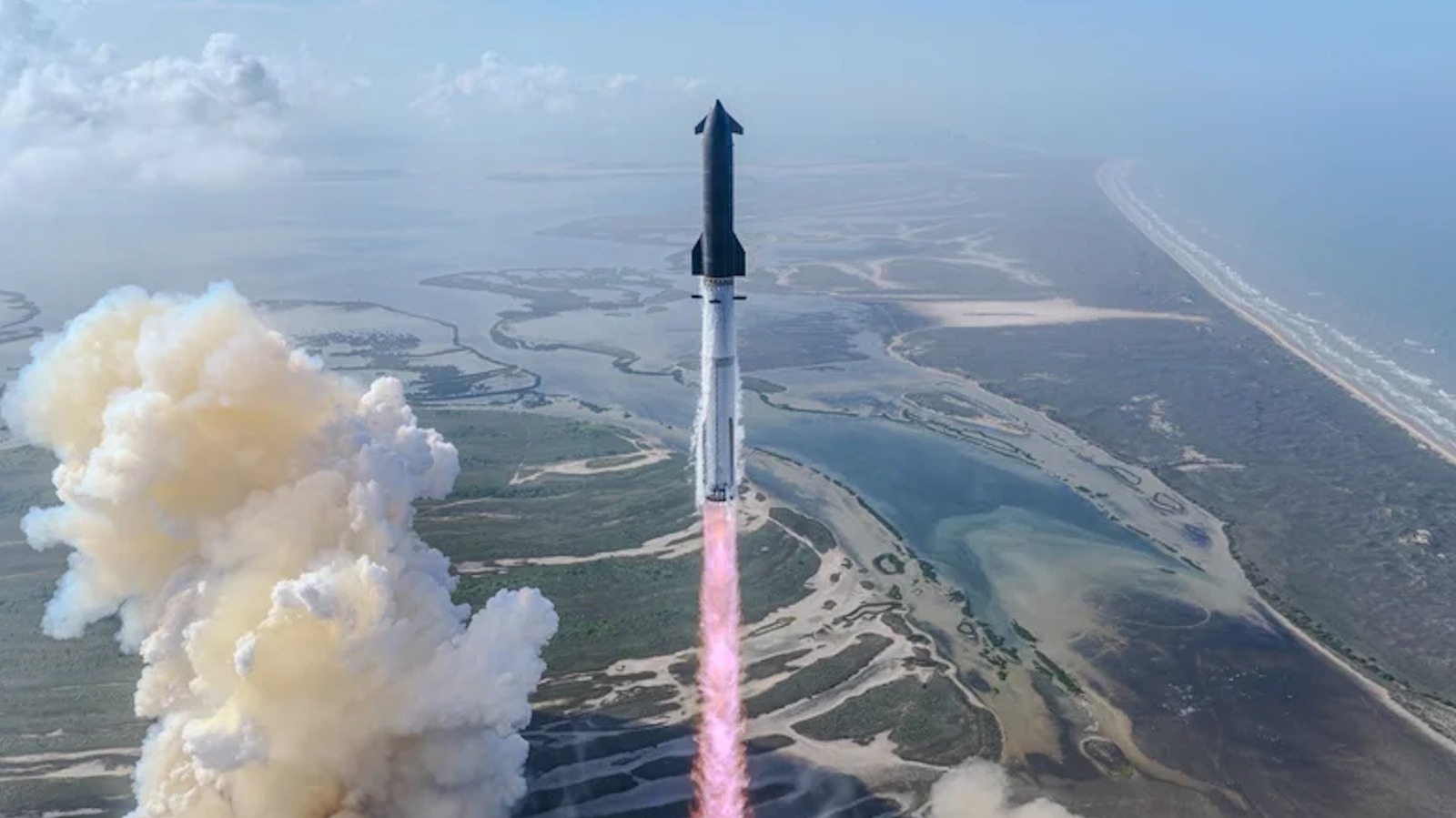 SpaceX is naar verluidt van plan een eigen aardgaspijpleiding in Texas aan te leggen