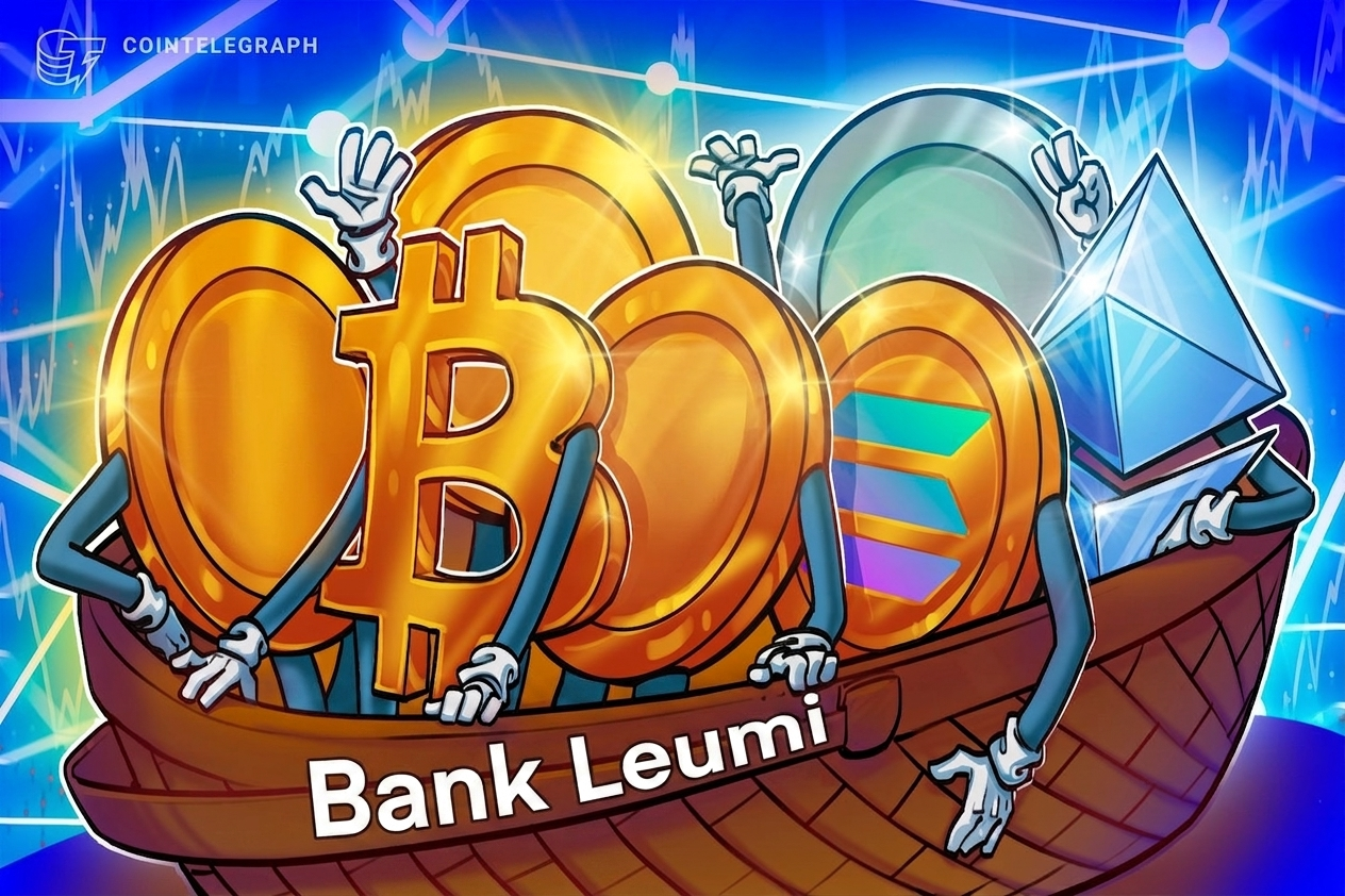 De grootste bank van Israël maakt gebruik van Galaxy om handel in Bitcoin, Ether en Solana aan te bieden