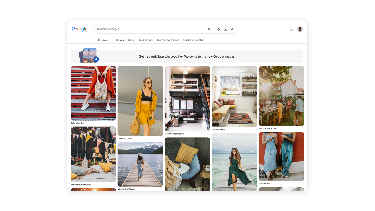 Google Afbeeldingen krijgt een Pinterest-achtig herontwerp gericht op ontdekking