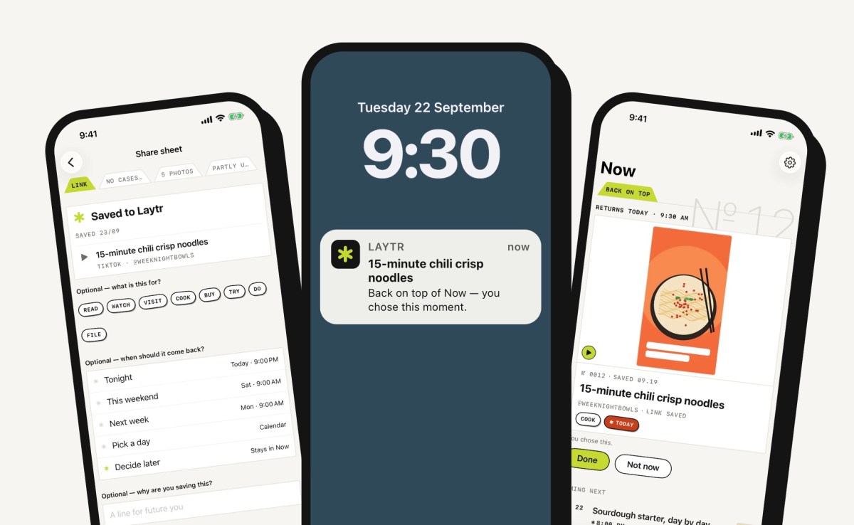 Laytr’s new app lets you save anything you find online, not just articles to read