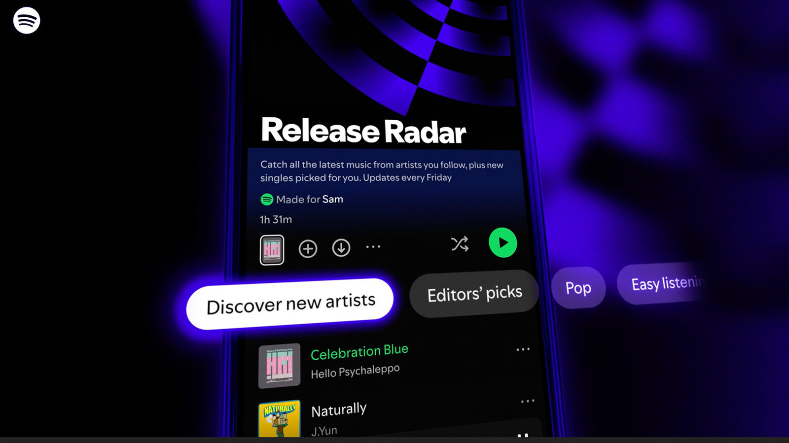 De nieuwe personalisatieopties van Spotify Release Radar verbeteren uw muziekaanbevelingen