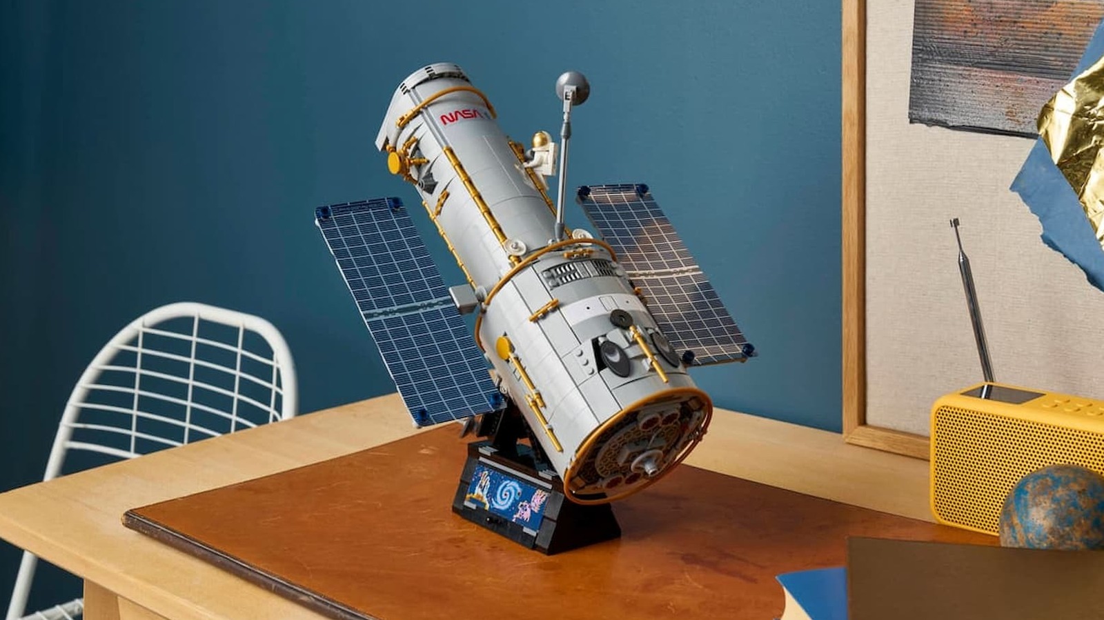 Je kunt een Lego Hubble-set aanschaffen voordat de echte in de atmosfeer opbrandt