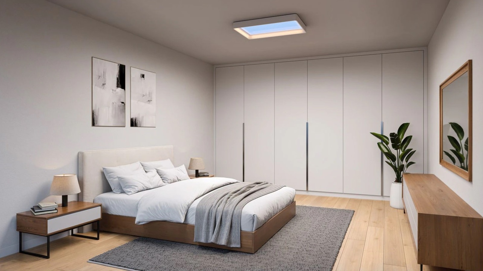Met het Philips Skylight kunt u overal in uw huis natuurlijk daglicht creëren