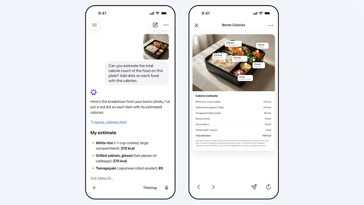 Meta's Muse Spark-model brengt redeneermogelijkheden naar de Meta AI-app