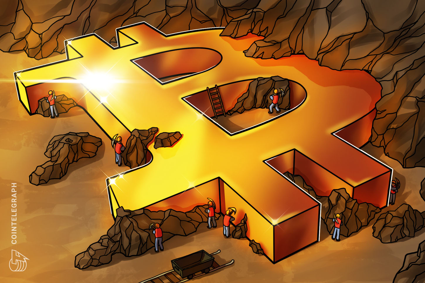 Bitcoin-mijnwerkers verdienen minder dan 0,7% van de omzet uit vergoedingen op een nieuw dieptepunt in 10 jaar