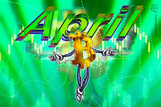 Bitcoin registreert in april de beste maandelijkse prestaties in 12 maanden