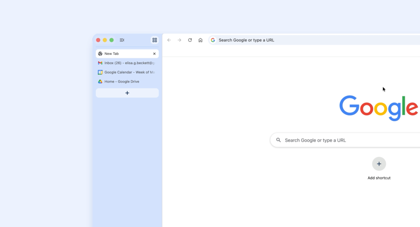 Chrome voegt eindelijk ondersteuning toe voor verticale tabbladen. 
