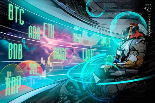 Prijsvoorspellingen 27/3: BTC, ETH, BNB, XRP, SOL, DOGE, HYPE, ADA, BCH, LINK