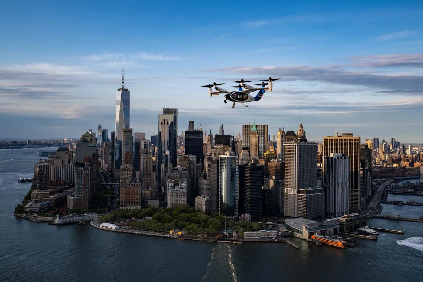 Joby Aviation demonstreert een week lang 10 minuten durende luchttaxivluchten van JFK naar Manhattan