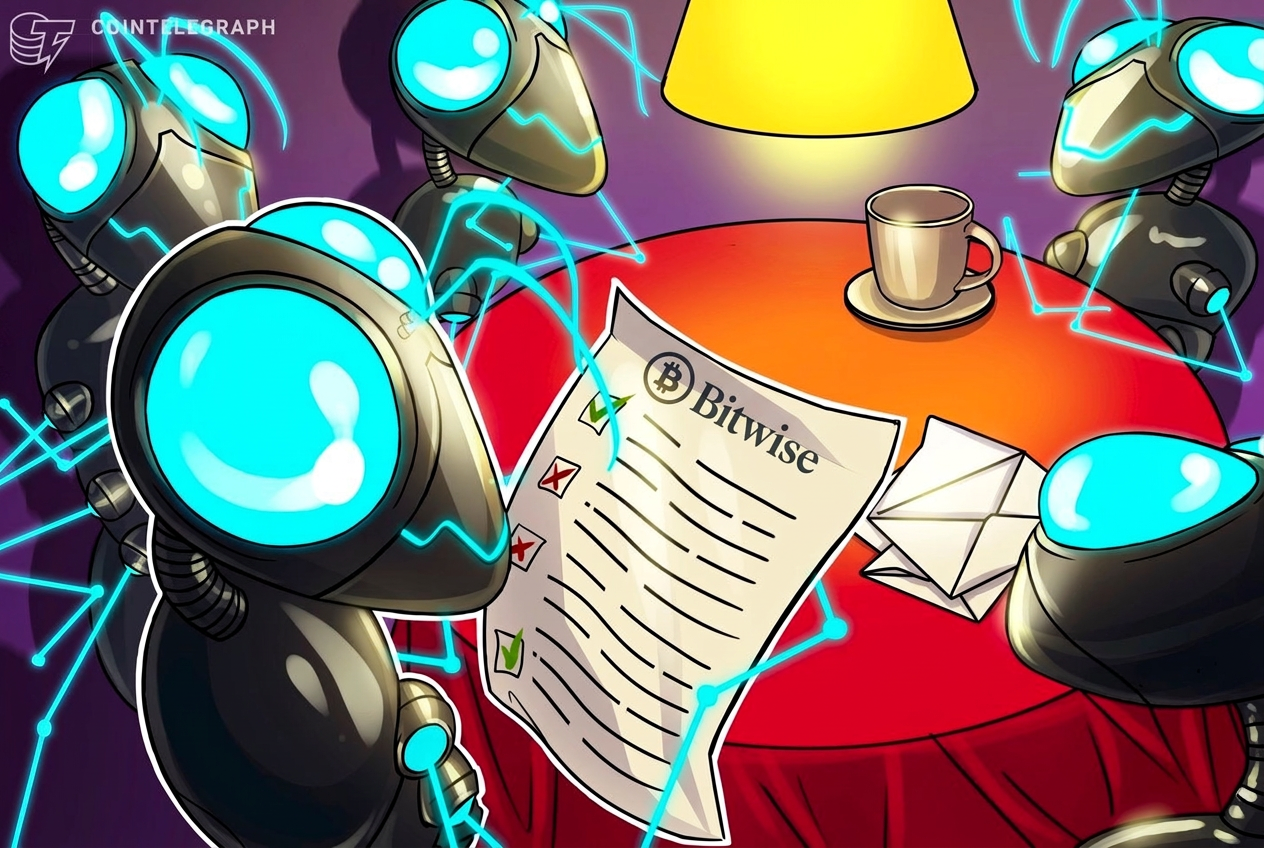 Instellingen hielden crypto tot 50% van de aandelen in bezit, constateert Bitwise