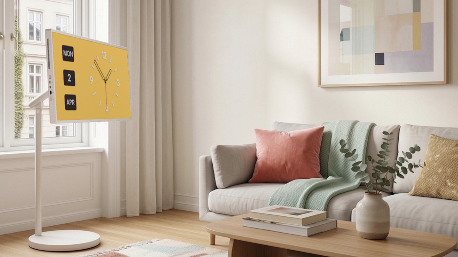 De LG StanbyME 2 Max is een zelfstandig 32-inch touchscreen-display dat $ 1.300 kost