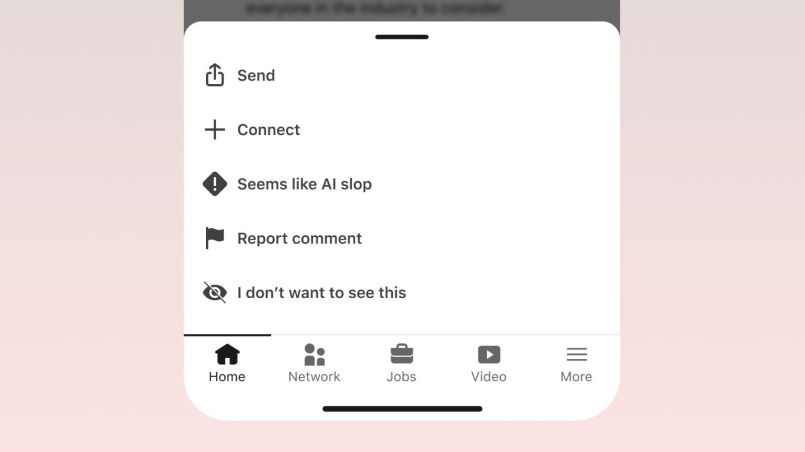 LinkedIn test een 'lijkt op AI-slop'-rapportagetool