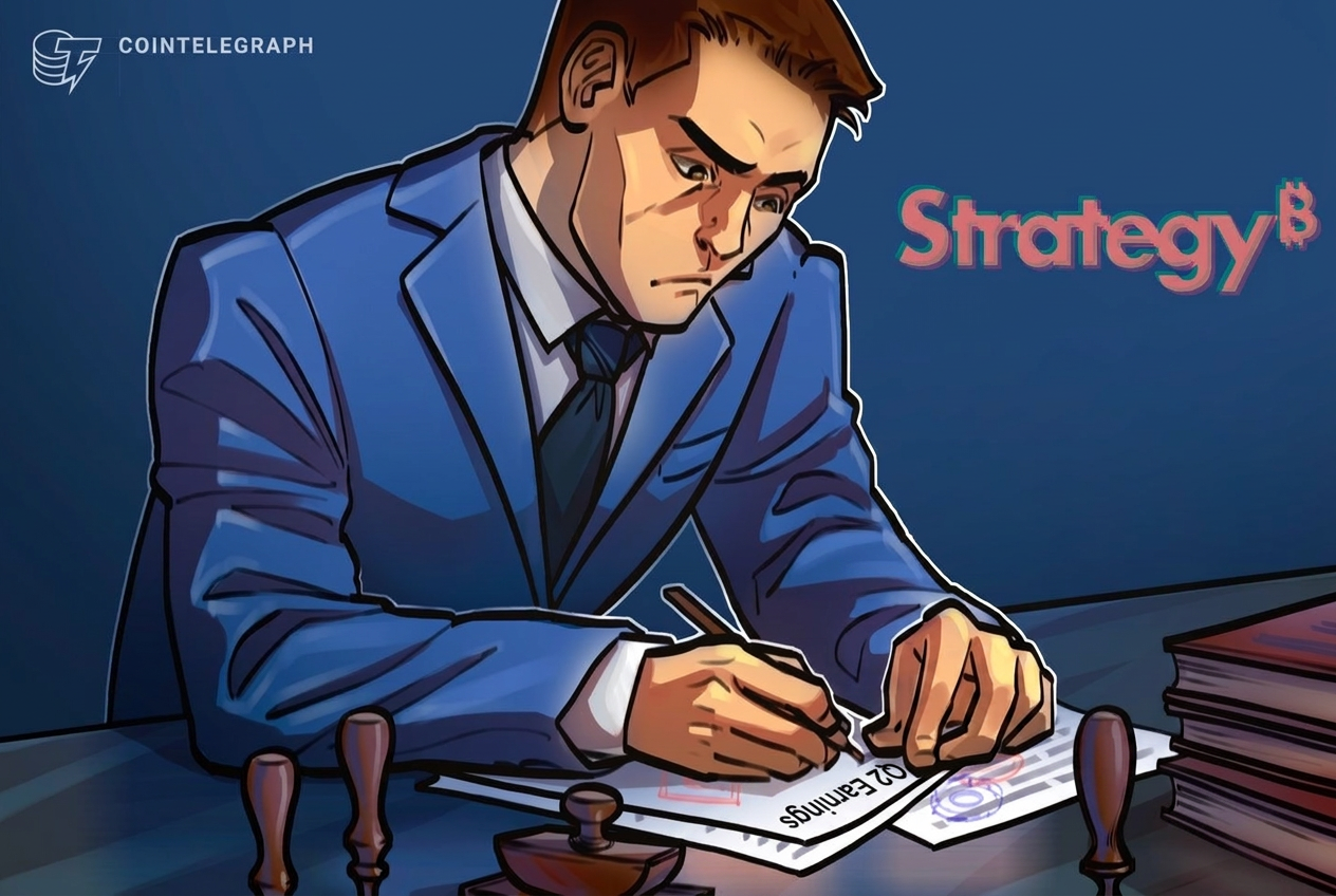 De strategie boekt een verlies van $8,2 miljard in het tweede kwartaal, omdat de inzinking van Bitcoin tot ongerealiseerde verliezen leidt