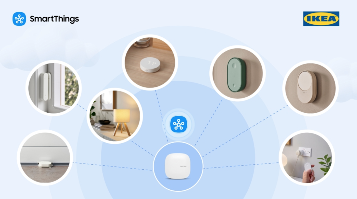 Samsung brengt SmartThings-integratie naar IKEA's Matter-apparaten