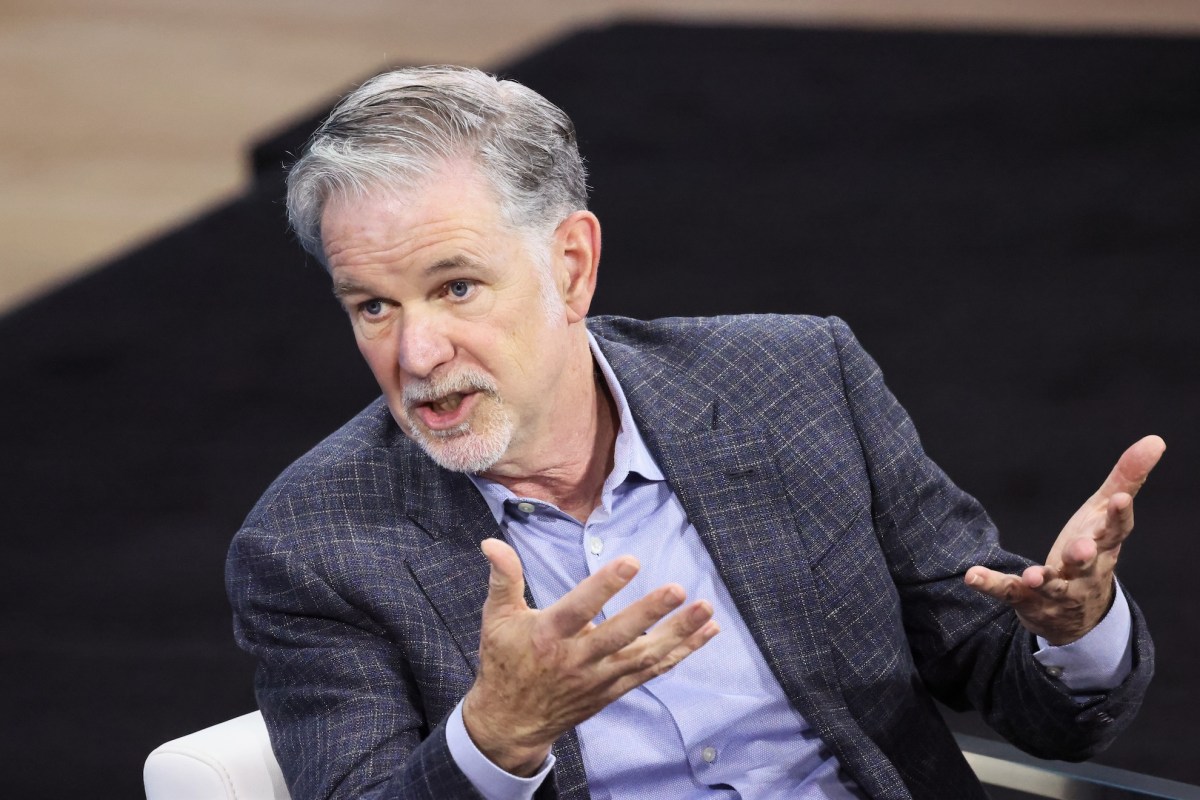 Medeoprichter en voorzitter van Netflix, Reed Hastings, verlaat het bestuur