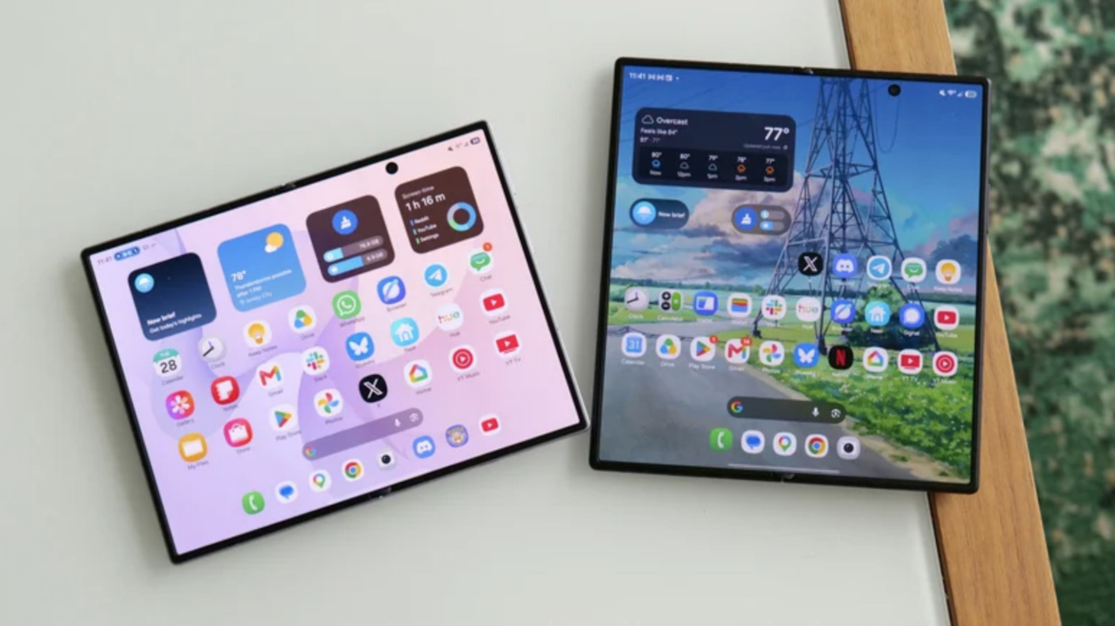 Samsung maakt mogelijk een nieuwe opvouwbare tablet die nog breder is dan de Galaxy Z Fold 8