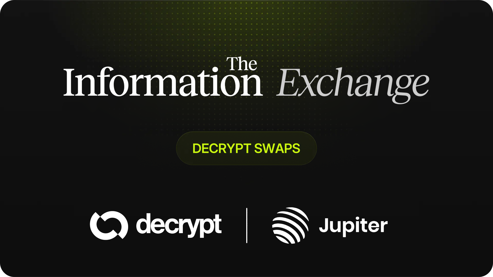 Trade Where You Read: Decrypt Brings Jupiter-Powered Trading to The Information Exchange