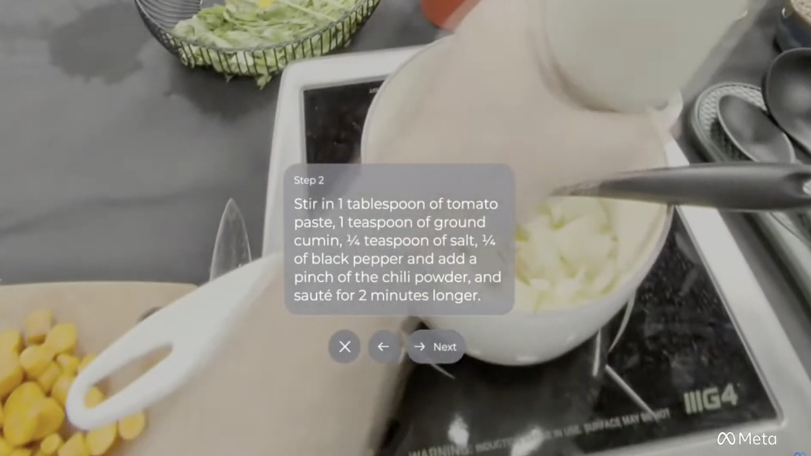 New York Times Cooking komt naar Meta's AI en displayglazen