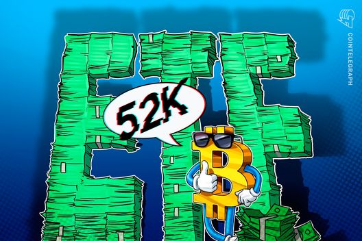 Professionele beleggers hebben in het eerste kwartaal voor 52.000 BTC aan ETF’s gedumpt, zo blijkt uit documenten