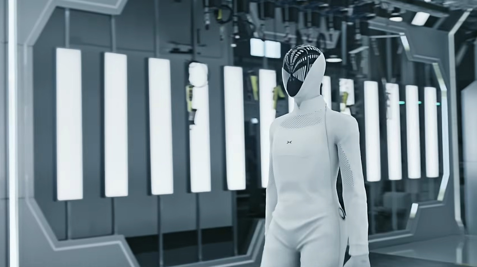 XPENG's Iron humanoid robot walked out immediately after being assembled