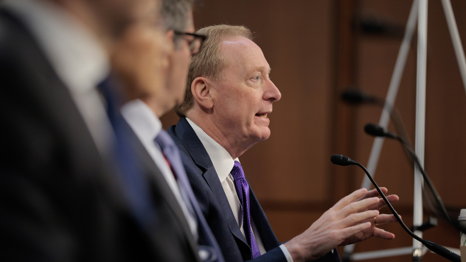 Microsoft's president says AI is less regulated than a carton of milk