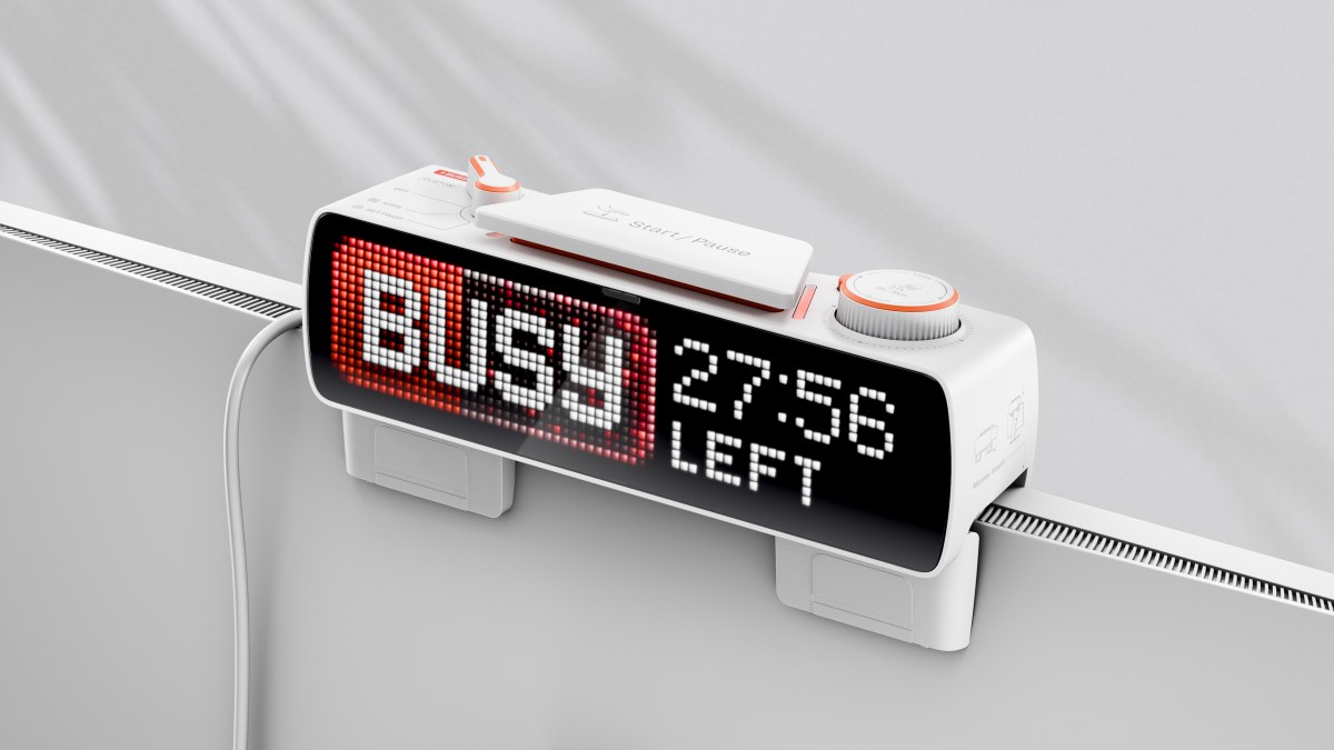 De nieuwe Busy Bar van Flipper Device is een aanpasbaar display voor productiviteit