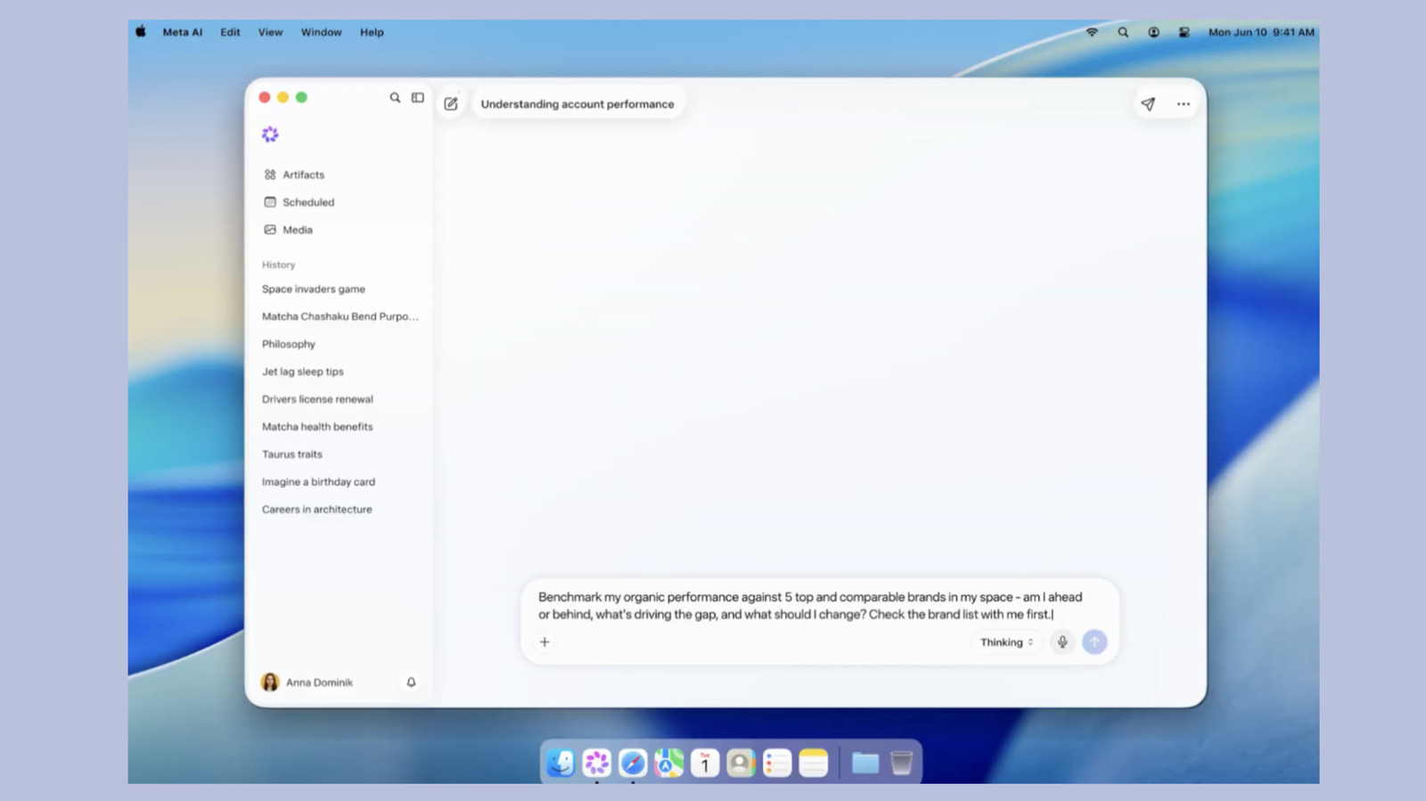 Meta AI heeft nu een speciale desktop-app voor Mac