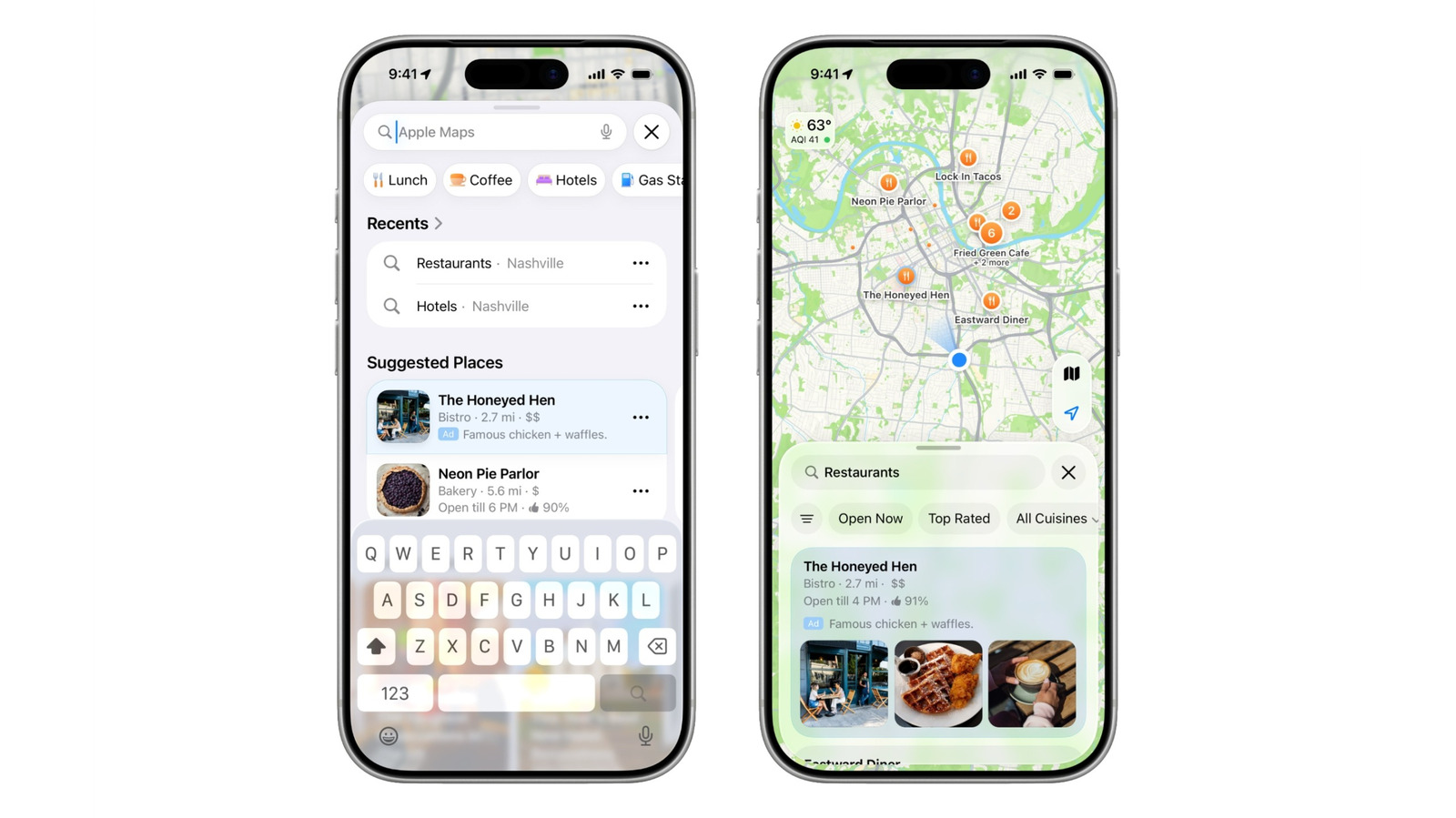 Apple heeft thuisservice-inhoud verboden in aankomende Maps-advertenties