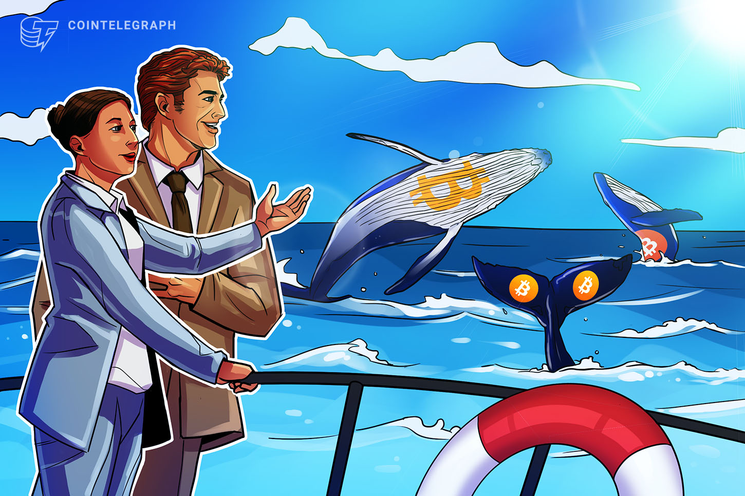 Bitcoin-walvissen stuurden de BTC-prijs naar $64K toen Coinbase Premium het belangrijkste niveau brak: CryptoQuant