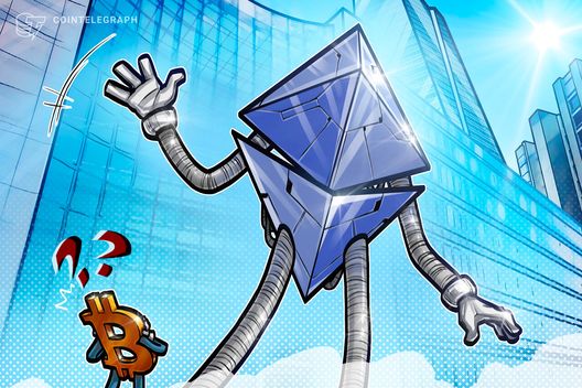 Ethereum riskeert een daling van 10% ten opzichte van Bitcoin, ondanks record ETH-stakes
