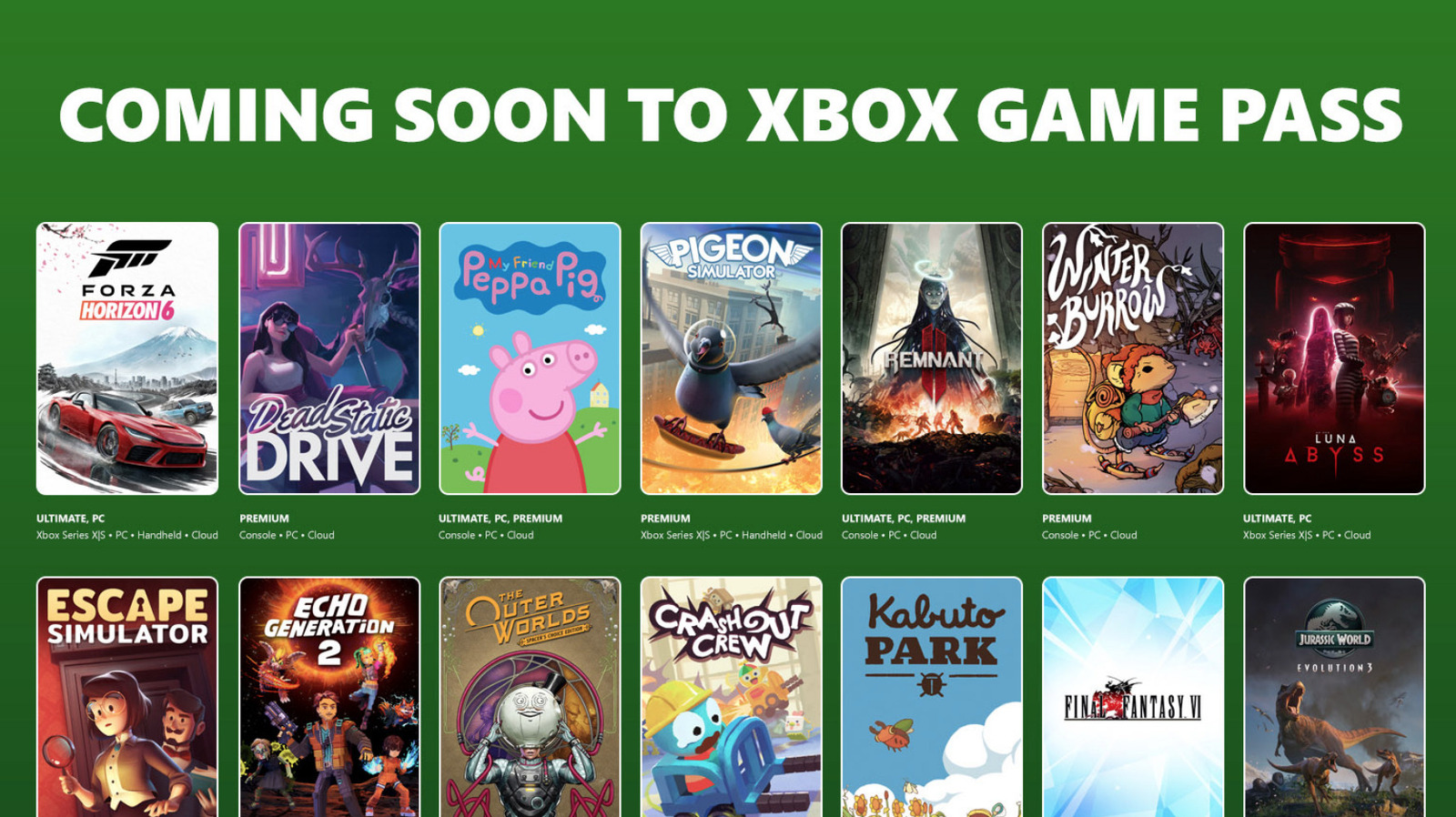 Xbox Game Pass-toevoegingen voor eind mei omvatten Forza Horizon 6 en Remnant II