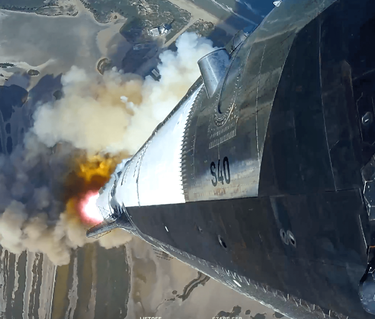 SpaceX lanceert nieuwe V3 Starlink-satellieten, maar kampt opnieuw met een boosterstoring