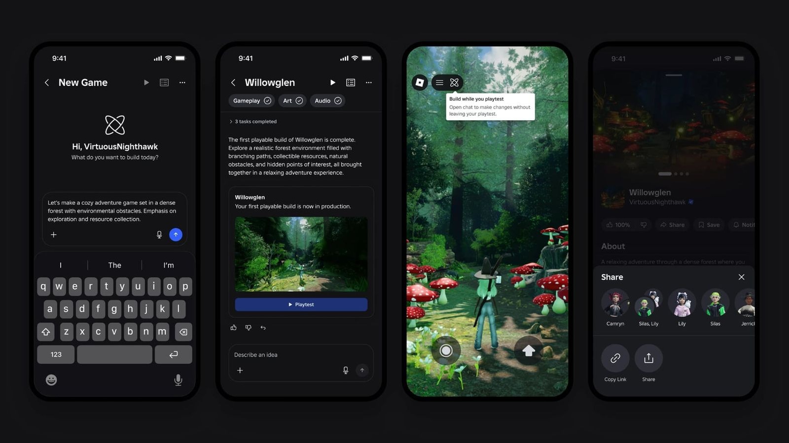 Roblox zal later dit jaar door AI gegenereerde gamecreatie op mobiel aanbieden