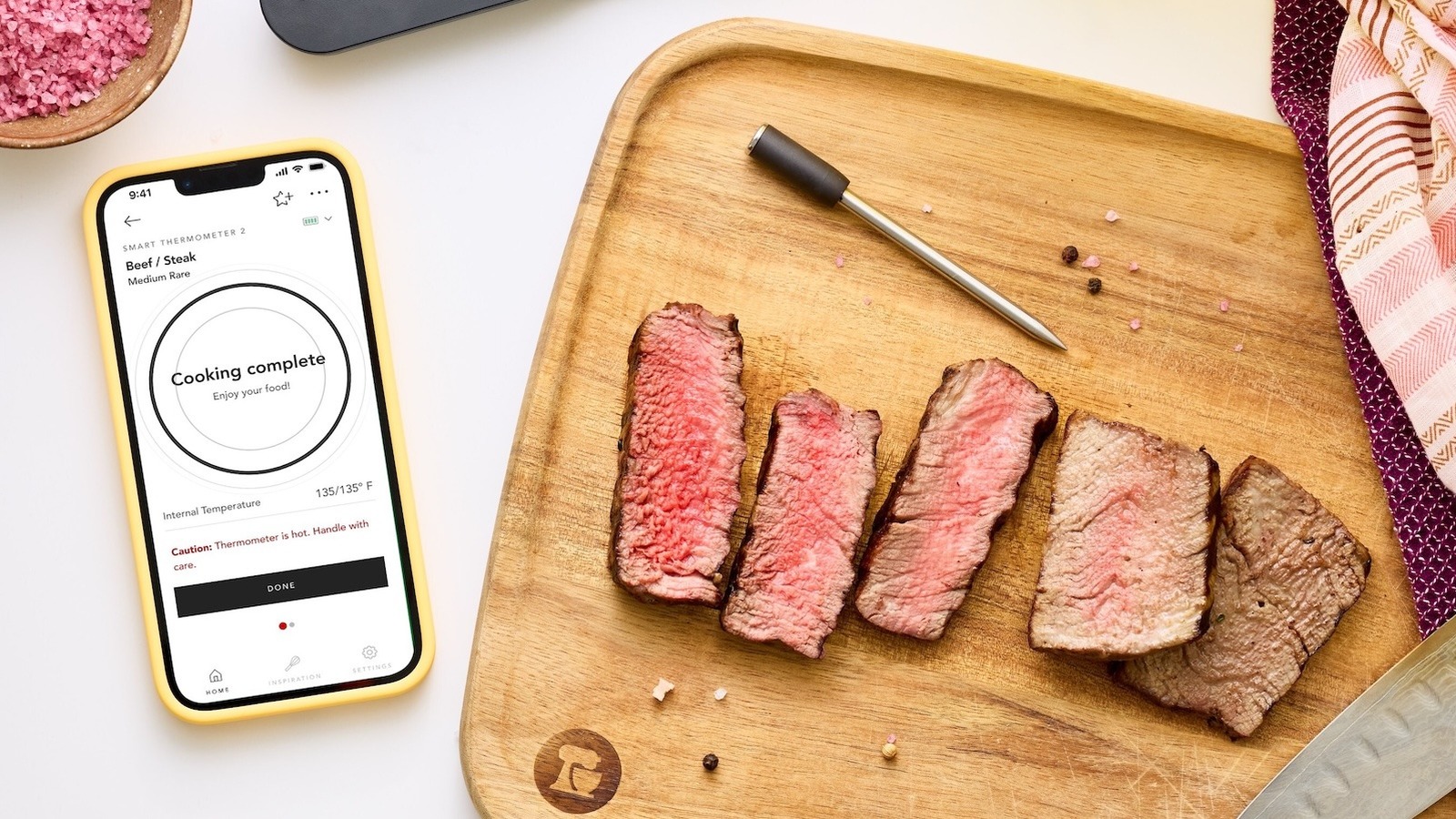 KitchenAid lanceert zijn eerste slimme thermometer