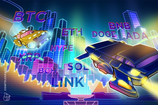 Prijsvoorspellingen 4/3: BTC, ETH, BNB, XRP, SOL, DOGE, HYPE, ADA, BCH, LINK