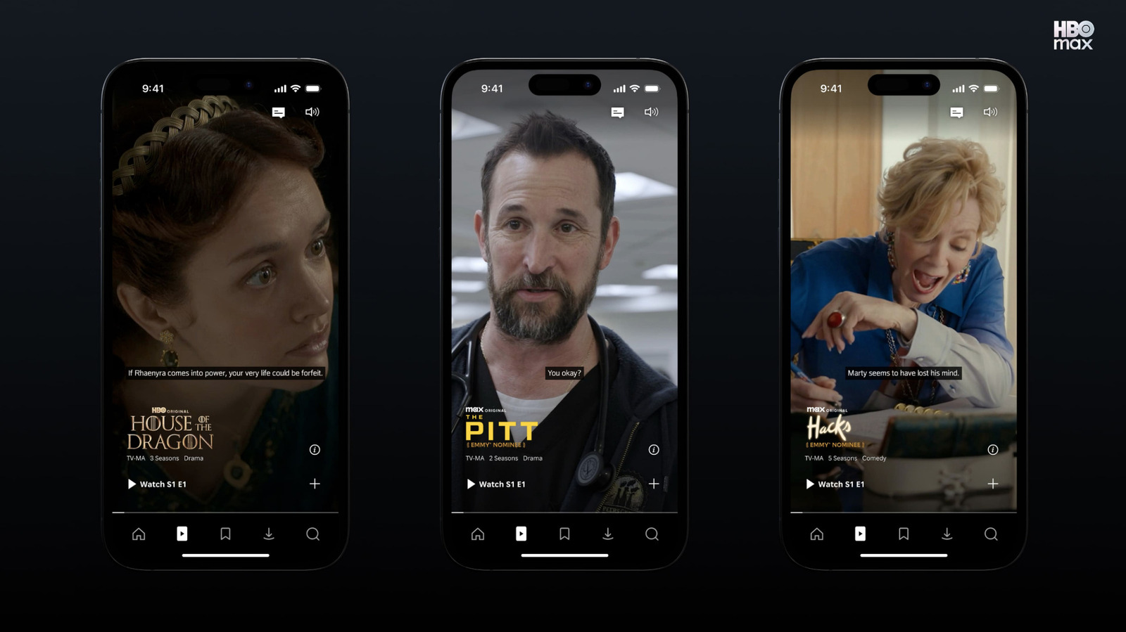 De HBO Max-app heeft nu korte broeken, want waarom niet