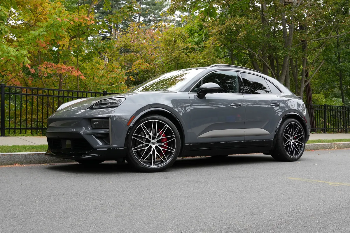 Porsche’s electric Macan Turbo is an automotive existential crisis