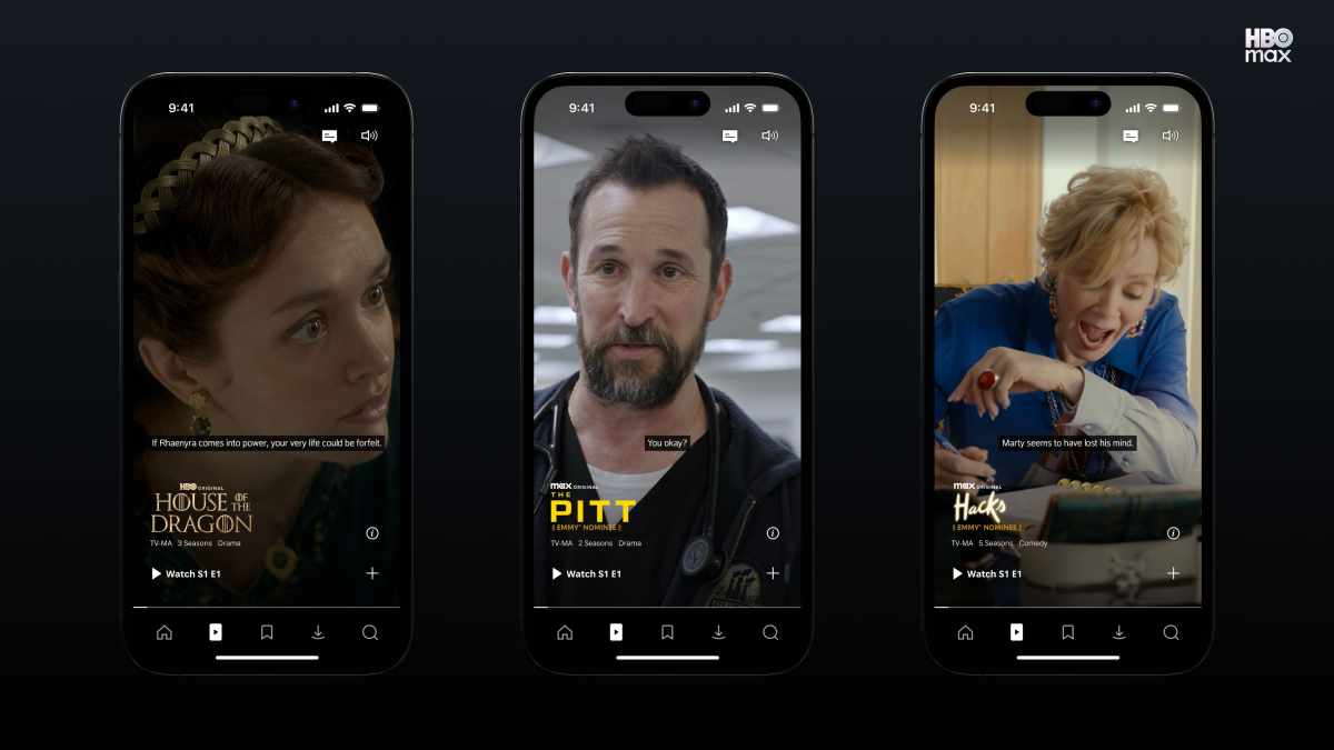 HBO Max omarmt verticale video met een nieuwe ‘Shorts’-feed