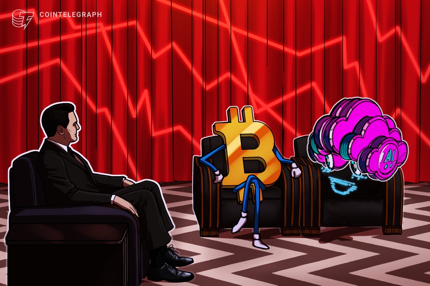 De Bitcoin-rally hapert naarmate de AI-industrie verzwakt en de goedkeuringskansen van de CLARITY Act afnemen