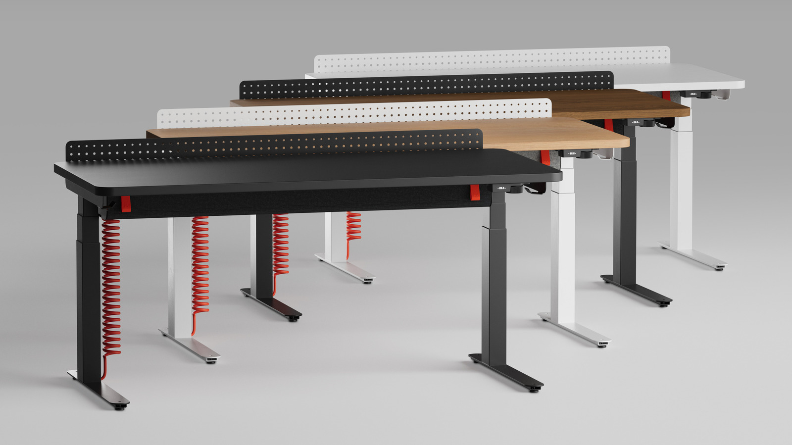 De Herman Miller Coyl is een zeer fraaie en modulaire gametafel